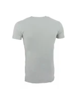 Pánska súprava trička a boxeriek 111604 4R516 05543 sivá - Emporio Armani