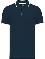 Kariban K 245 Pánske kontrastné polo tričko s piké vzorom 20.K245 tmavomodrá/biela/svetlo tyrkysová Kariban K 245 Pánske kontrastné polo tričko s piké vzorom 20.K245 tmavomodrá/biela/svetlo tyrkysová