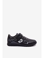 Detská športová obuv pre mládež LOTTO KOBALTO 2601520 Black-Grey Detská športová obuv pre mládež LOTTO KOBALTO 2601520 Black-Grey