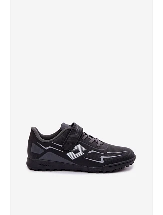 Detská športová obuv pre mládež LOTTO KOBALTO 2601520 Black-Grey Detská športová obuv pre mládež LOTTO KOBALTO 2601520 Black-Grey