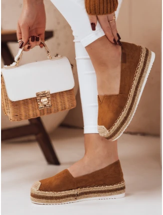 Dámske espadrilky LANSI camel FashionStreet ZY0060