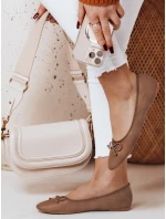 Dámske baleríny na plochom podpätku ASTELLA khaki FashionStreet ZY0631 Dámske baleríny na plochom podpätku ASTELLA khaki FashionStreet ZY0631