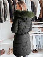 Dámska zimná bunda TRENDNEL obojstranná s kapucňou čierna FashionStreet TY5023