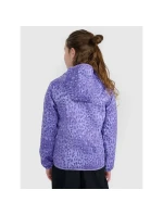 Dievčenská vetruodolná softshellová bunda s membránou 5000 4F 4FJRAW25TSOFF507-90A