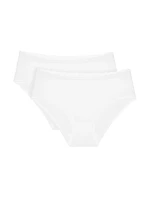 Feel Of Cotton Midi 2P - WHITE - TRIUMPH WHITE - TRIUMPH Feel Of Cotton Midi 2P - WHITE - TRIUMPH WHITE - TRIUMPH