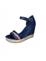 Sandále Tommy Hilfiger Grosgrain High Wedge Sandal W FW0FW05254 Sandále Tommy Hilfiger Grosgrain High Wedge Sandal W FW0FW05254