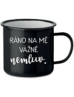 Nie som do teba zamilovaný - čierna plechovka 350 ml
