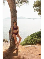 Vrchný diel plaviek Kira SW1382 bordový - Panache