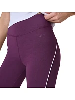 Dámske legíny 4F CAS F260, bordová, 4FWSS26TTIGF260 60S Dámske legíny 4F CAS F260, bordová, 4FWSS26TTIGF260 60S