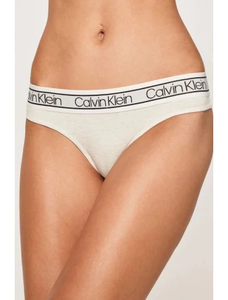 Tanga QF5234E-OW5 béžové - Calvin Klein Tanga QF5234E-OW5 béžové - Calvin Klein