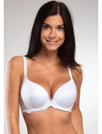 Dámska push up podprsenka 158 0001 Biela - Fantasy