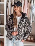 Dámska obojstranná prechodná bunda ZIBERKA black FashionStreet TY4868