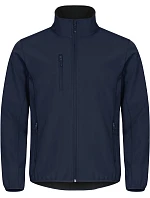 Clique Classic Softshell Jkt M Pánska 3-vrstvová softshellová bunda 67.0910 tmavo modrá Clique Classic Softshell Jkt M Pánska 3-vrstvová softshellová bunda 67.0910 tmavo modrá