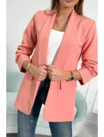 Bunda s klopou elegantná tmavá marhuľová