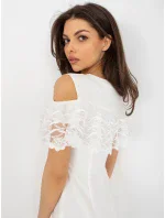 LK SK 506332 šaty.24 ecru LK SK 506332 šaty.24 ecru