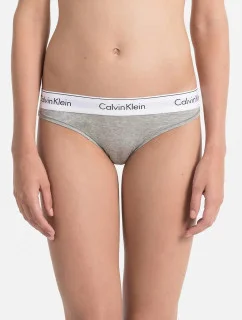 Nohavičky F3787E-020 šedá - Calvin Klein
