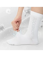 Cyklistické ponožky Rockbros 490067006 s reflexnými prvkami, veľkosť M – biele