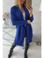 Sveter s netopierími rukávmi nevädzovo modrý Sveter s netopierími rukávmi nevädzovo modrý