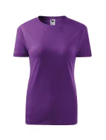 Klasické nové tričko dámske fialové
