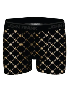 Pánske boxerky John Frank JFBDMET101-CHAIN GOLD