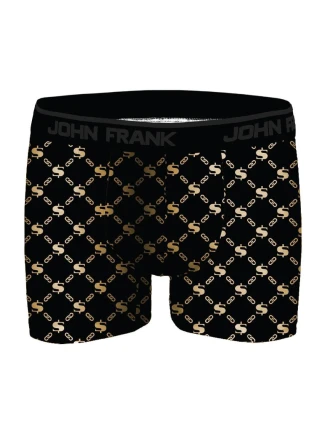 Pánske boxerky John Frank JFBDMET101-CHAIN GOLD