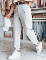 Dámske nohavice GOTRENDI svetlo šedé FashionStreet UY2529 Dámske nohavice GOTRENDI svetlo šedé FashionStreet UY2529