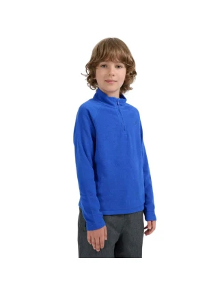 Chlapčenská fleecová mikina 4F M058 cobalt 4FJWAW25UFLEM058 36S