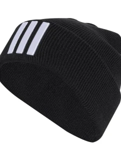 Čiapka Adidas s tromi pruhmi čierna JM3064
