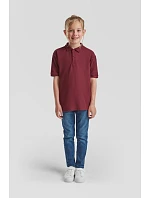 Fruit of the Loom Kids 65/35 Polo Detské piqué polo 16.3417 fialové