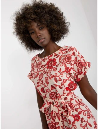 Dámske šaty LK SK 508932 červené