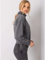 Mikina RV BL 6263.86P tmavo šedá