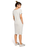 BeWear Dress B050 Light Grey
