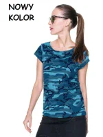 Dámske maskáčové tričko 21353 - Promostars