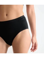 Dámske bavlnené midi nohavičky GO Daily 3P - BLACK - black 0004 - SLOGGI Dámske bavlnené midi nohavičky GO Daily 3P - BLACK - black 0004 - SLOGGI