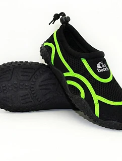 TOPÁNKY DO VODY MAN BLACK/GREEN XQMAX R.44