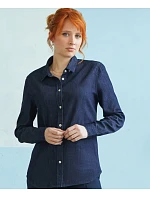 NEOBLU Bennett Dámska džínsová blúzka 24.4797 stone wash NEOBLU Bennett Dámska džínsová blúzka 24.4797 stone wash