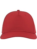 Atlantis Headwear Ray-S 5-panelová čiapka s klobúkom 33.0231 červená Atlantis Headwear Ray-S 5-panelová čiapka s klobúkom 33.0231 červená
