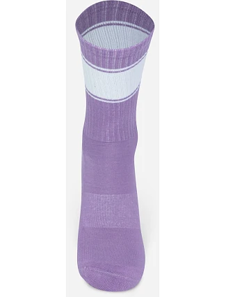 Mr. Socks L 05007 Tenisové ponožky „Colored“ 88.5007 lila/biela