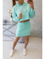 Súprava blúzky so sukňou mint