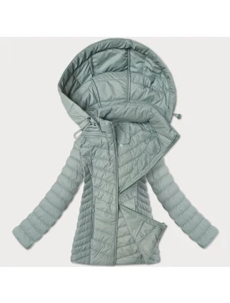 Dámska ľahká bunda s odnímateľnou kapucňou J Style mint (16M9230-156)