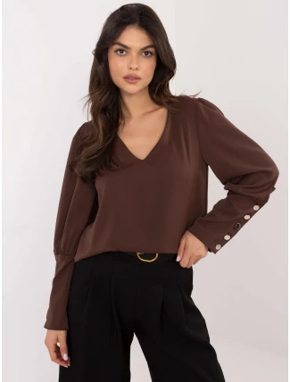 Blúzka MI BZ M721.38 tmavohnedá Blúzka MI BZ M721.38 tmavohnedá