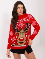 Jumper MI SW 19137.52 červená