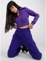 Tepláky RV DR 7460.11 tmavo fialová Tepláky RV DR 7460.11 tmavo fialová