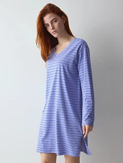 Nočné košele Nightdresses NDK LSL 08 X modrá – TRIUMPH