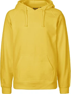 Neutral O 63101 Pánska mikina s kapucňou z bio bavlny 77.6311 žltá