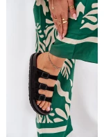 Klapki Damskie Z Paskami I Klamrami Czarne Uliri