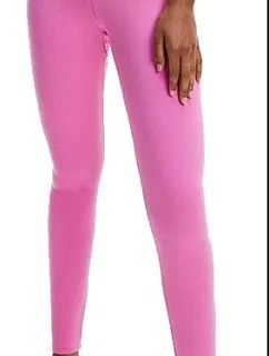 Dámske legíny - QS6758E - TO3 - ružová - Calvin Klein