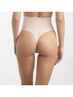 Dámske tangá s vyšším pásom DIM INVISIBLE MID WAIST THONG - DIM - nude