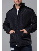 Pánska prešívaná bunda Black (58M13082-392) Pánska prešívaná bunda Black (58M13082-392)