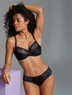 Šortky Eloise . 1394 black - RosaFaia